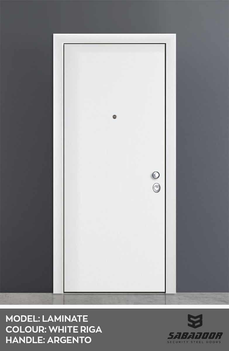 LAMINATE WHITE RIGA NICKEL